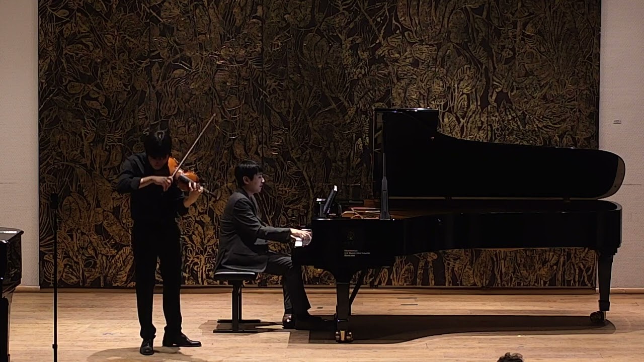 Live recording / J. Brahms Concerto in D major Op.77 1st mov
