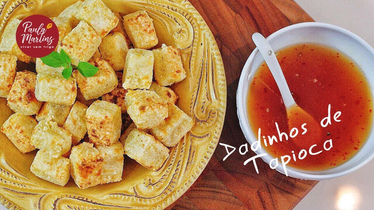 🧀 Dadinho de Tapioca com Geleia de Pimenta – Um clássico irresistível sem glúten!