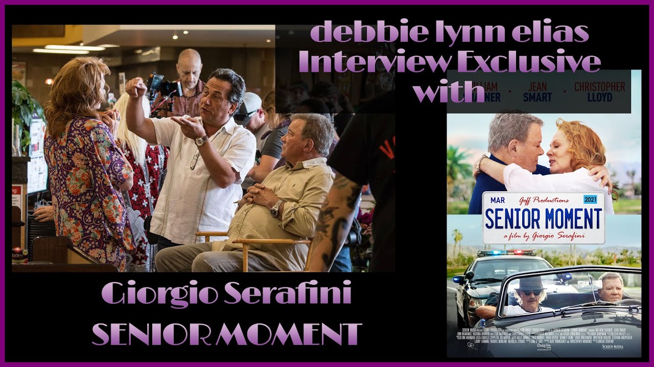 Giorgio Serafini  finds laughter and love in SENIOR MOMENT - Exclusive Interview