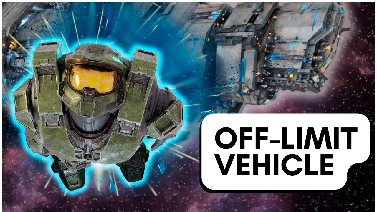 There's a forbidden vehicle in Halo 3... but I outsmarted the game devs