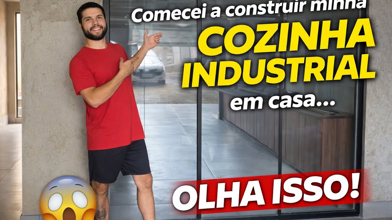 Por trás do brownie: construindo minha cozinha industrial em casa