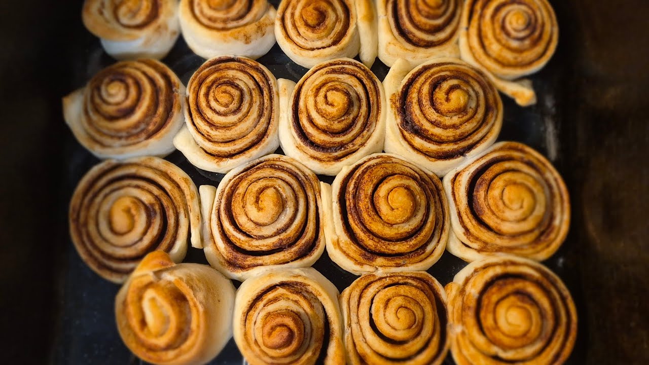 How to make soft Cinnamon rolls 😋at home by@nnacooking5970 #subscribe 