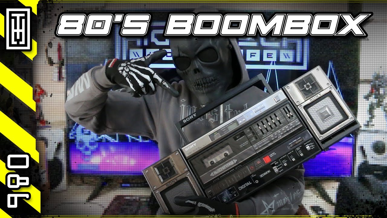 🔊 Why You Need An 80's Boombox (1985 Sony CFD-5)