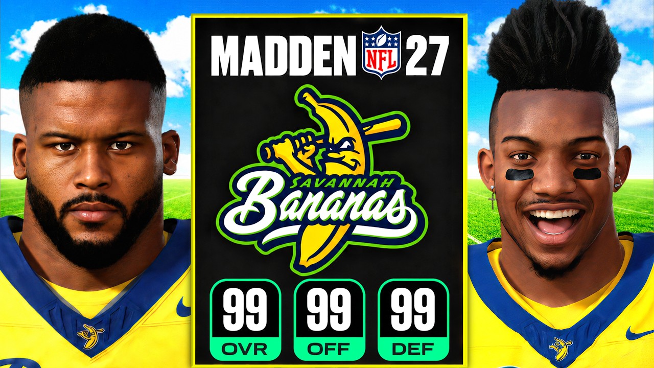 Я создал ПЕРВУЮ В ИСТОРИИ команду в Madden 27!