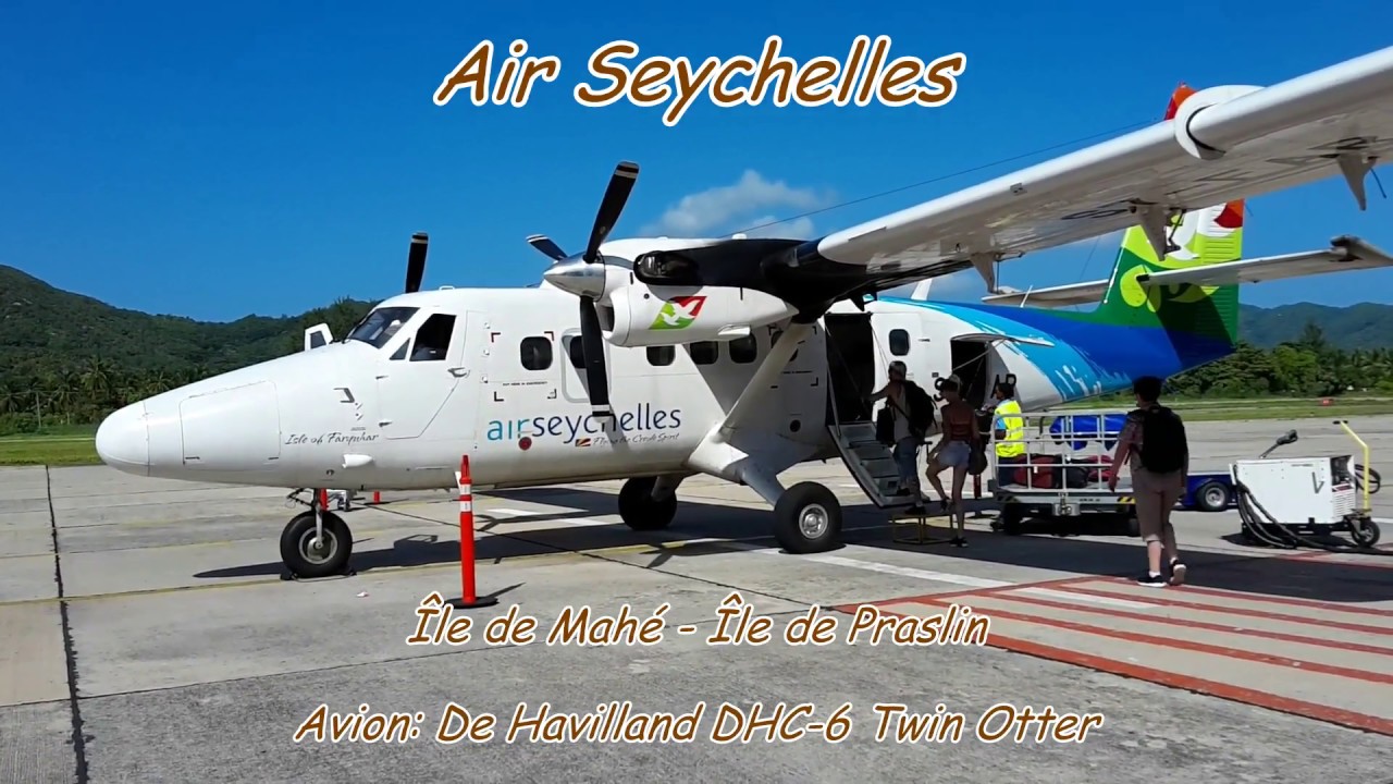 Air Seychelles - Flight Mahé Praslin.