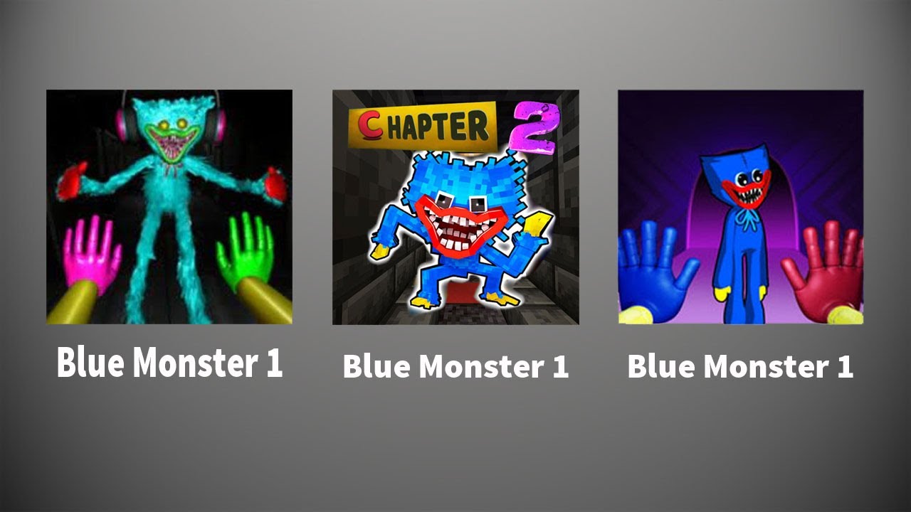 Blue Monster Escape: Chapter 2 Mod Full Chapter 1,2,3,4 And 5 - Horror Scary Gaming