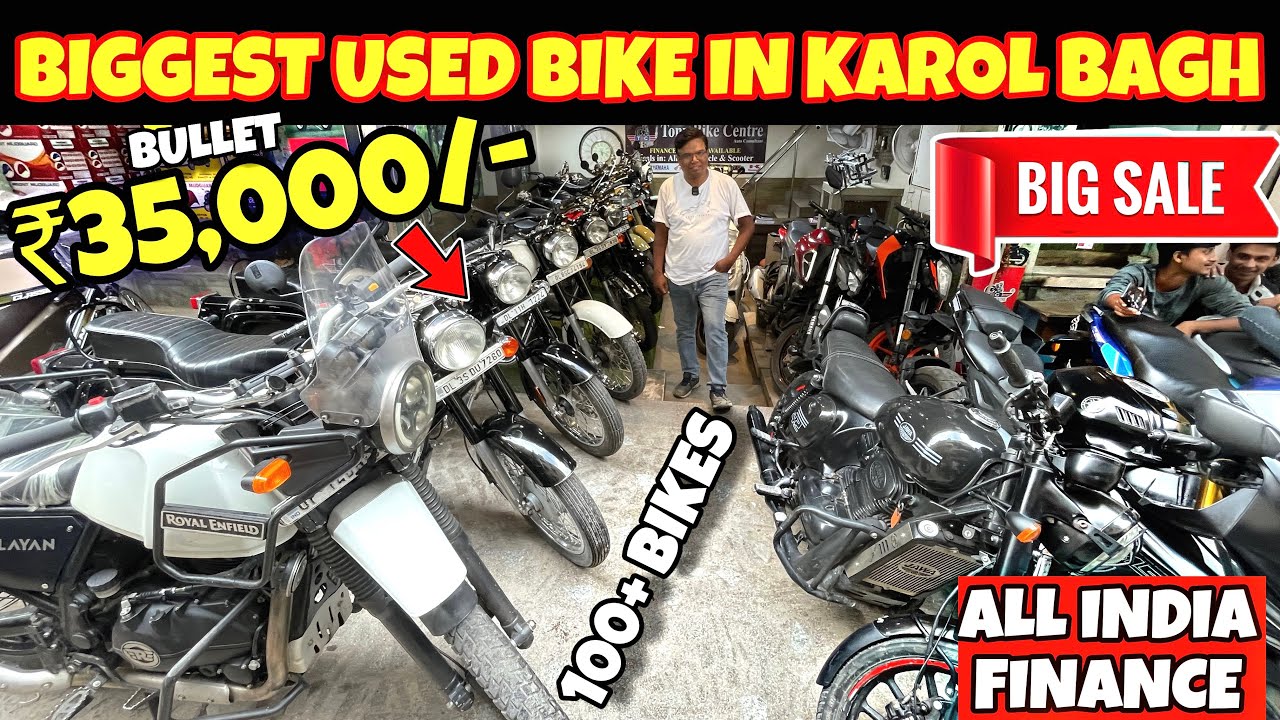 ₹35,000 मे bike 🔥| Cheapest Bike Market in Delhi, Used Bullet Market, Himalayan, Standard, Classic