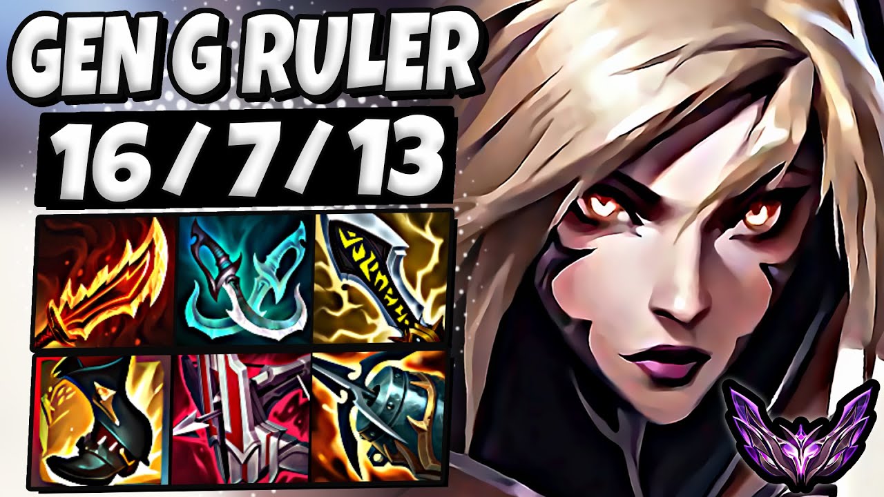 Kai'Sa vs Aphelios ADC [ Gen.G Ruler ] Patch 25.24 Ranked Korea ✅