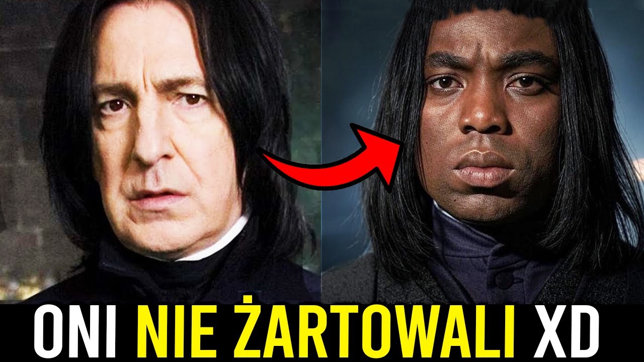 ONI TAK NA SERIO 🤣 HARRY POTTER - nowa adaptacja stawia na RÓŻNORODNOŚĆ