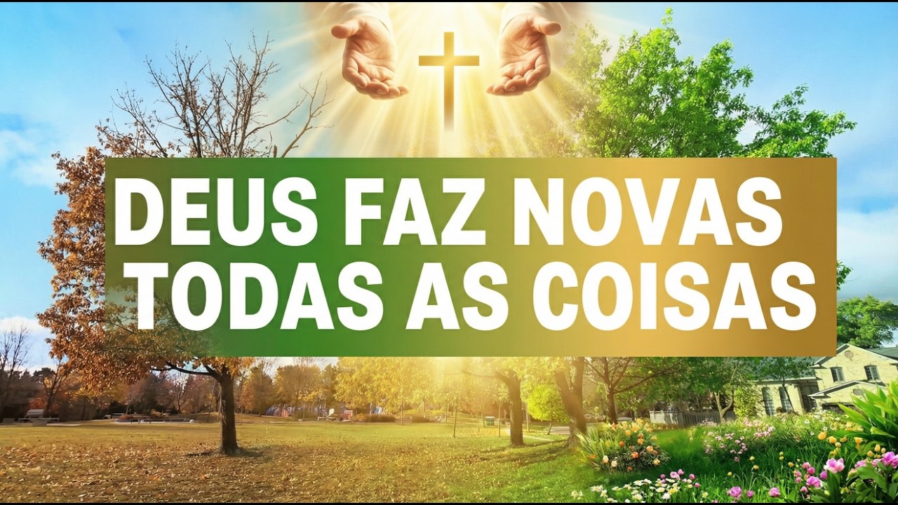 Canção de LOUVOR - Deus Faz Novas Todas as Coisas 