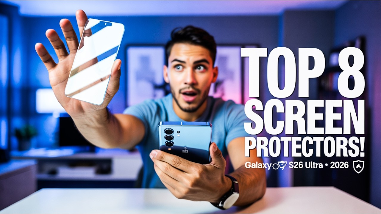 Топ-15 лучших защитных пленок для экрана Galaxy S26 Ultra 2026 года!