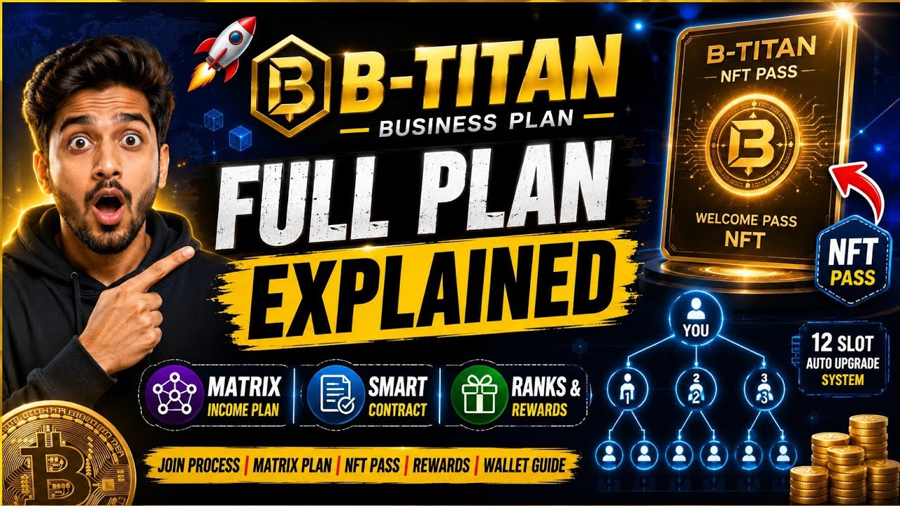 B-TITAN Full Presentation | Complete Business Plan Explained (Hindi)