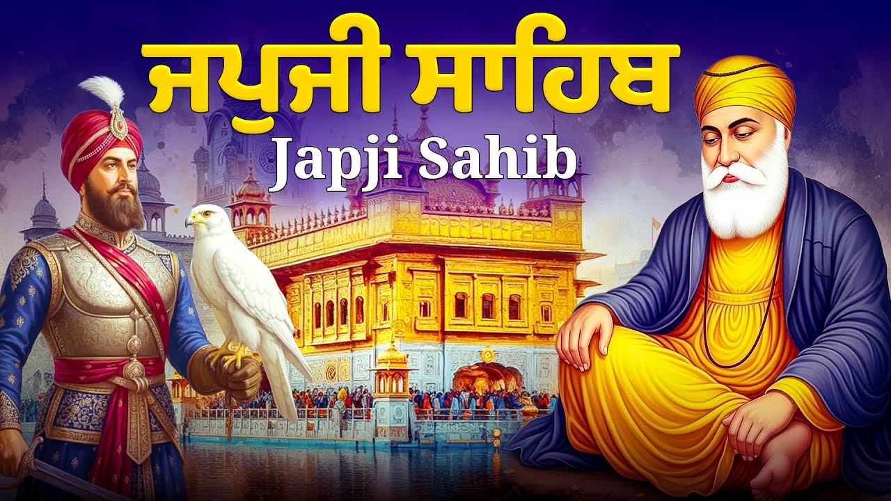 Morning Prayer (ਜਪੁਜੀ ਸਾਹਿਬ )Japji Sahib - ਬਹੁਤ ਹੀ ਮੀਠੀ ਆਵਾਜ਼ ਵਿਚ - Lyrical Video #sikhprayer #nitnem