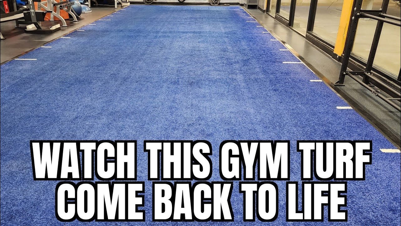 Cleaning Gym Turf in Stockton California