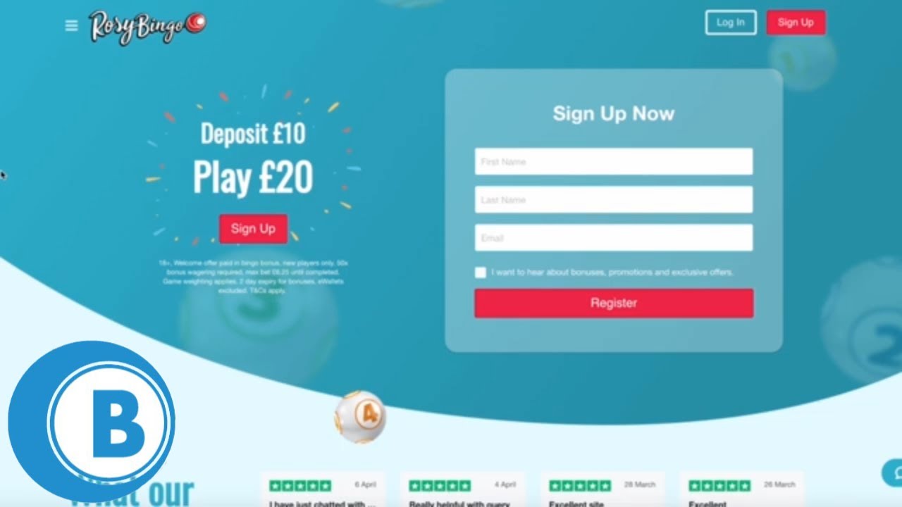 Rosy Bingo Review | Bingo Design Overview