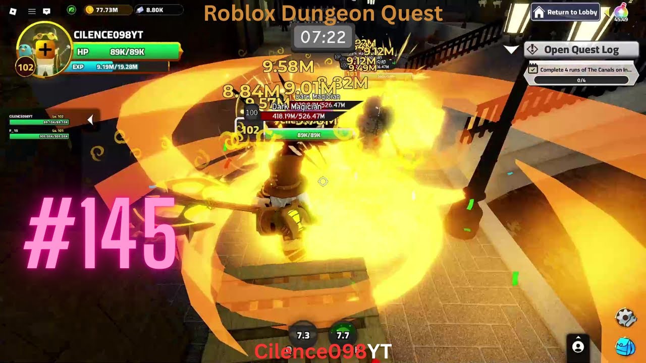 Roblox Dungeon Quest Gameplay #145 Unleashing Our Wrath In The Canals!