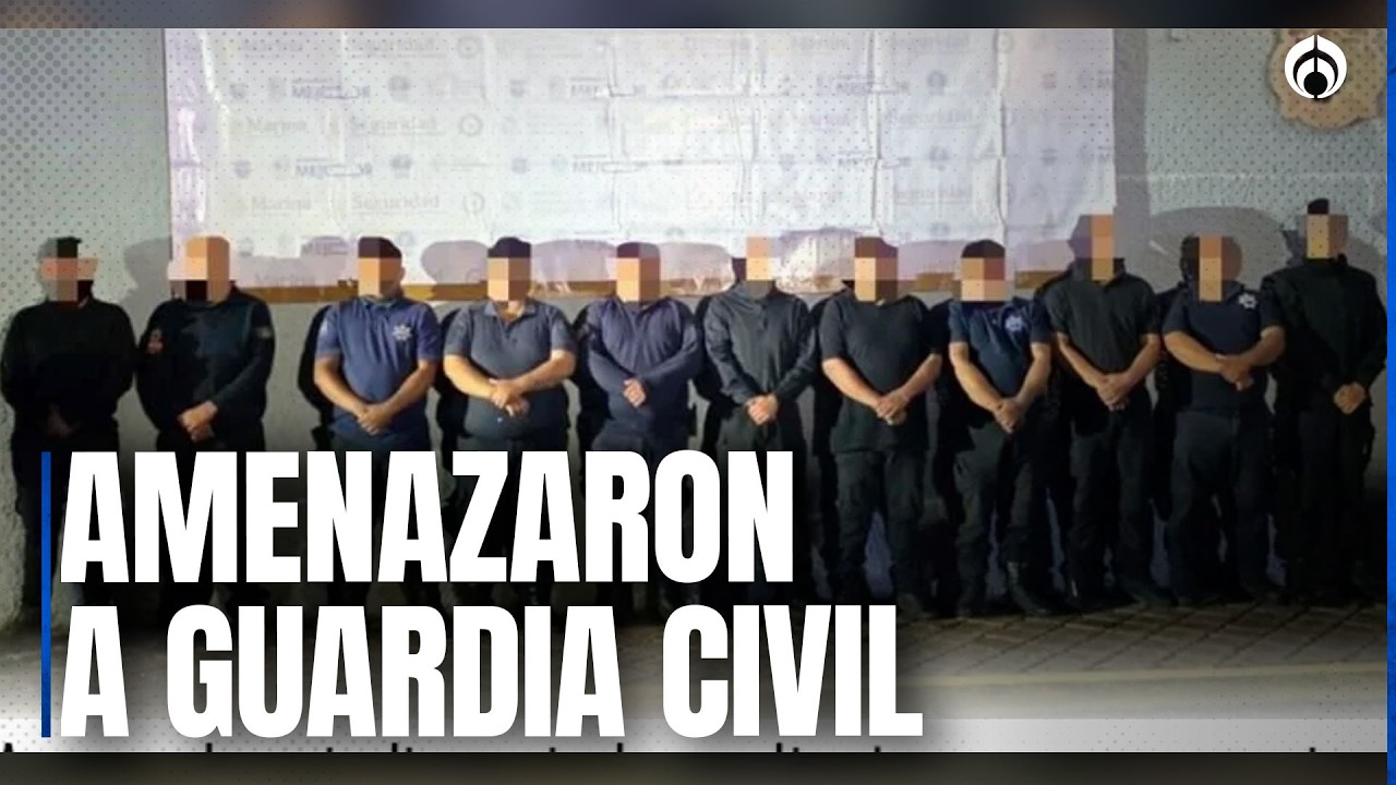 Caen 11 policías en Michoacán por presunta colaboración en bloqueos