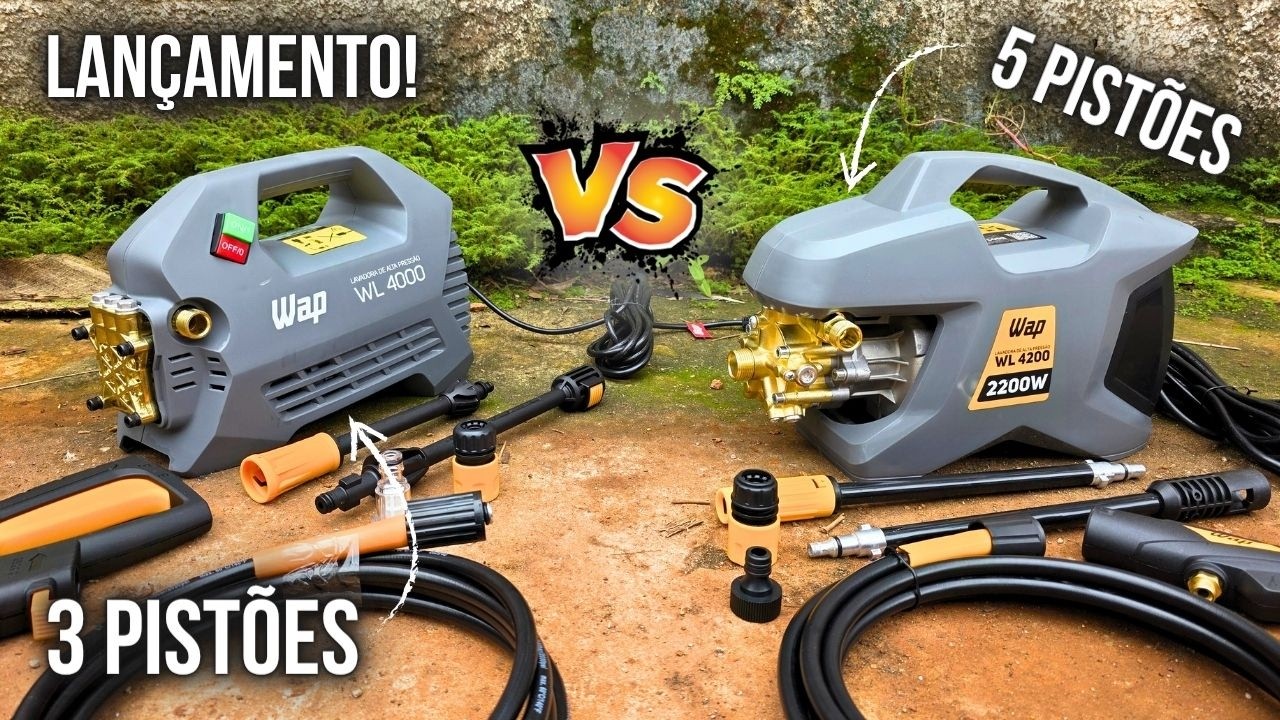 NOVA WAP 4200 (5 pist&otilde;es) &eacute; melhor mesmo? Teste completo vs WAP 4000 | LPC