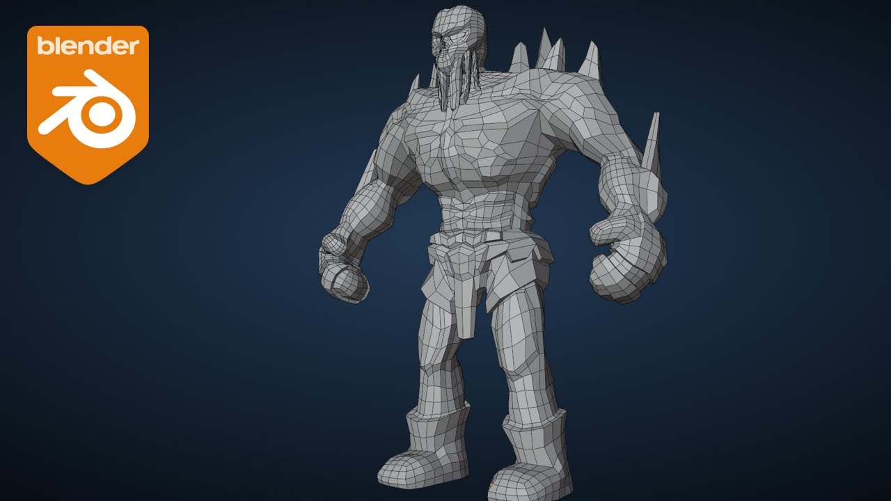 Blender Sculpt to Box Model to Unreal Engine