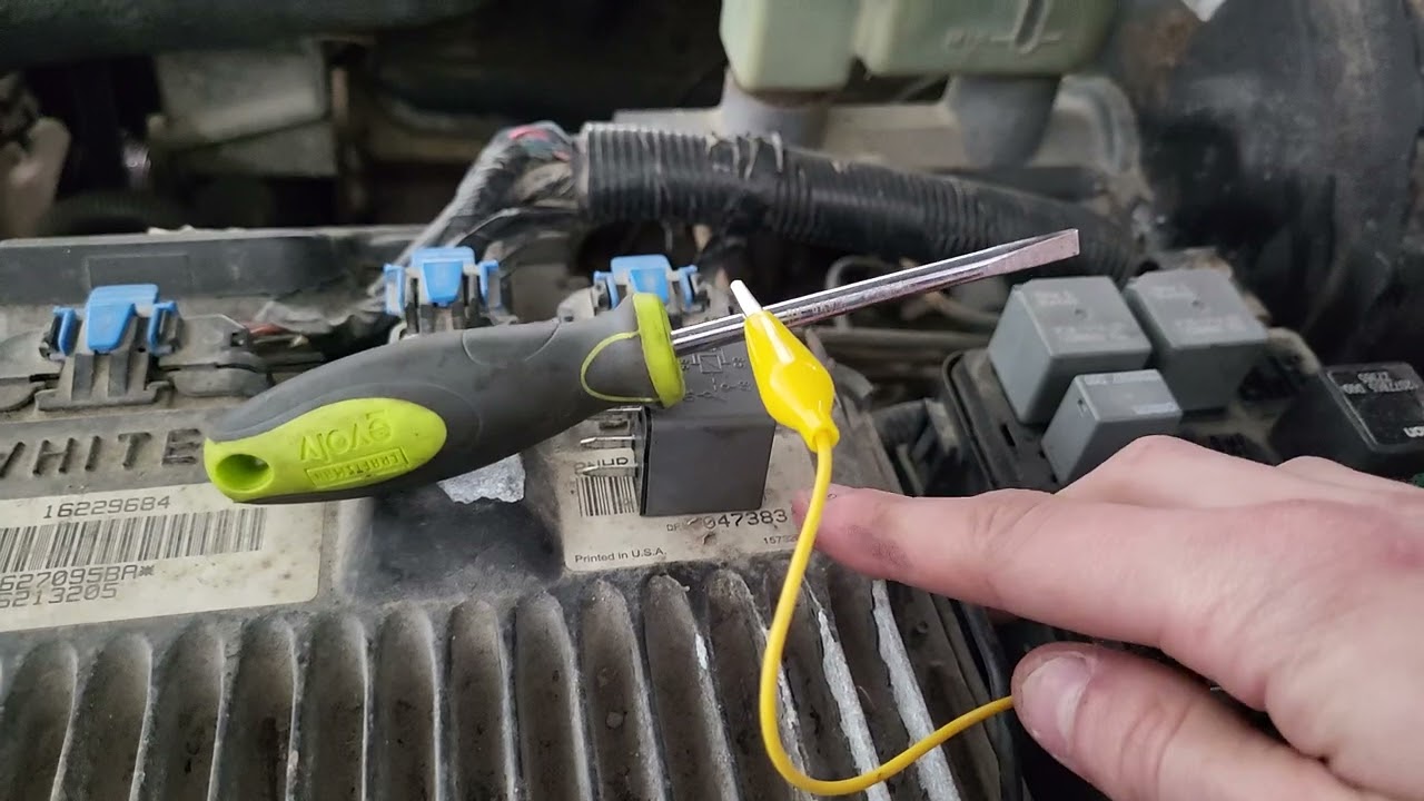 OBS chevy won't crank with good battery? try this
