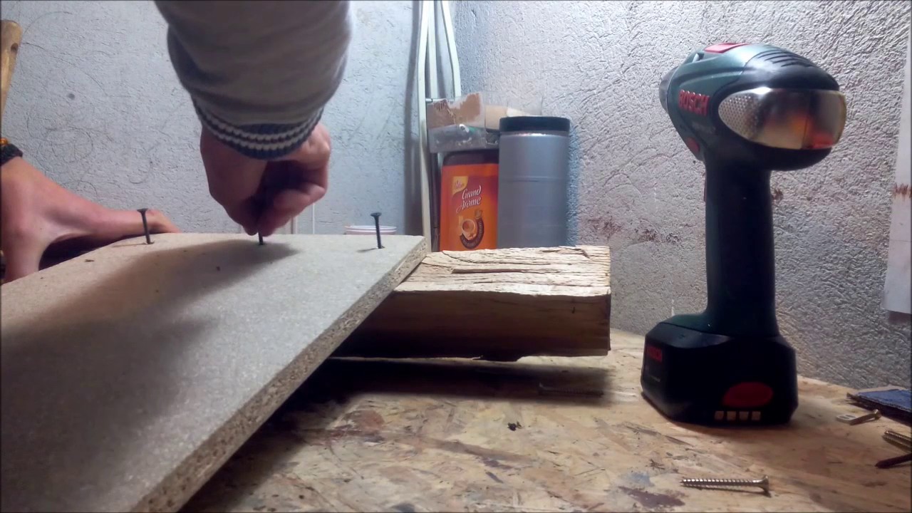 Comment faire un tremplin-rampe  en bois ?