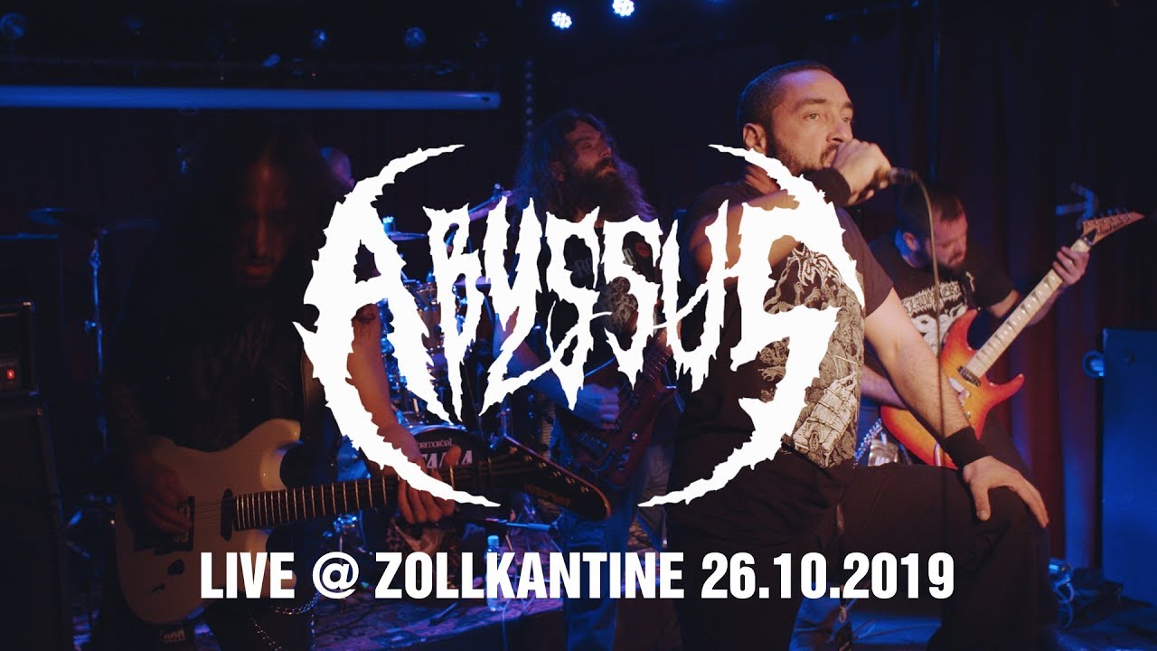 ABYSSUS (Greece) - Arkham Auditions 26.10.2019 Zollkantine Bremen