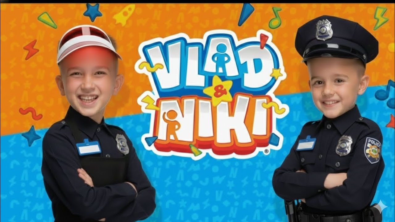 Vlad and Niki Become Policemen and Catch Bad Guys 🚓