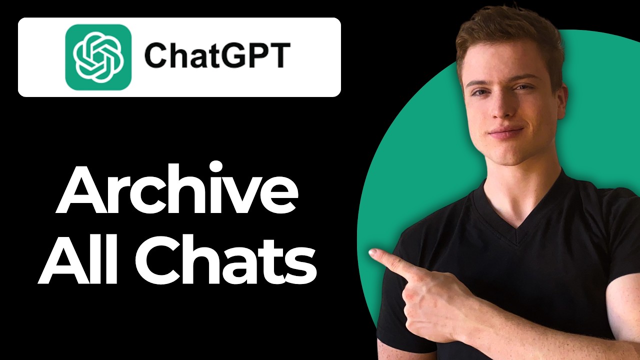 Как заархивировать все чаты в приложении ChatGPT (полное руководство)