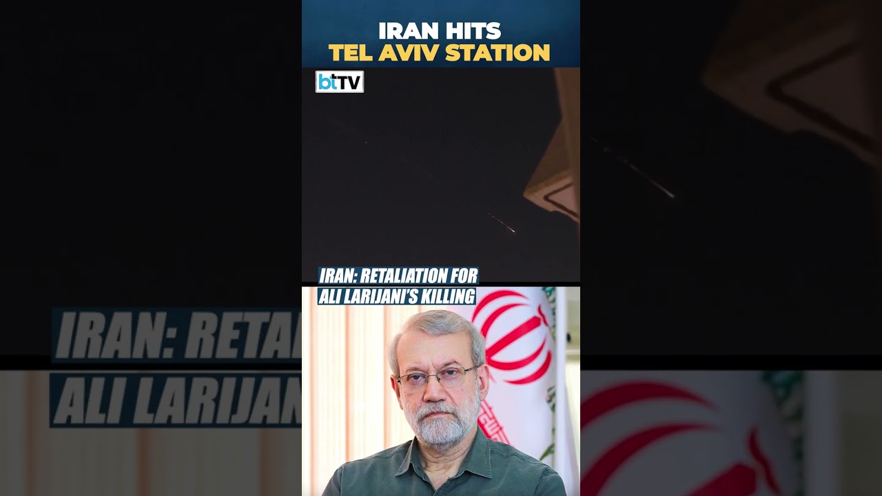 Iranian Cluster Warhead Missiles Damage Central Train Station In Israel&rsquo;s Tel Aviv