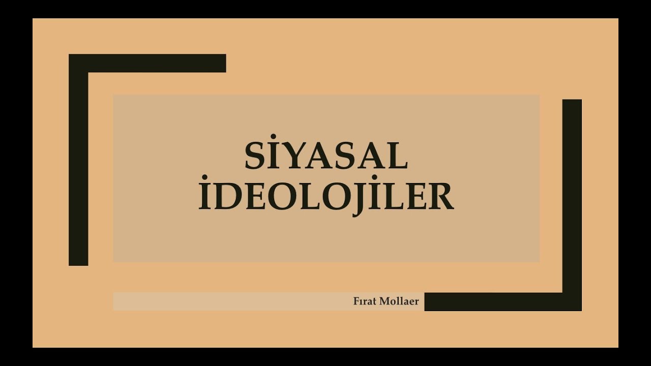 Siyasal İdeolojiler | Milliyetçilik (II) | 20. Bölüm