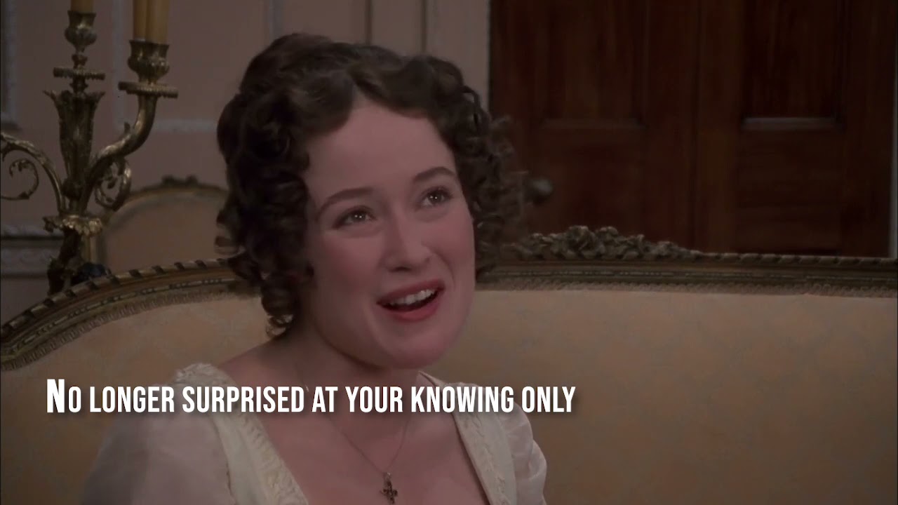 learn the alphabet with pride & prejudice 1995