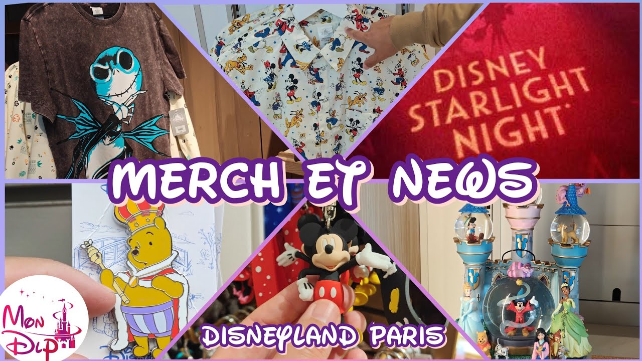 Nouveau MERCH et NEWS à Disneyland Paris - 6 septembre 2025