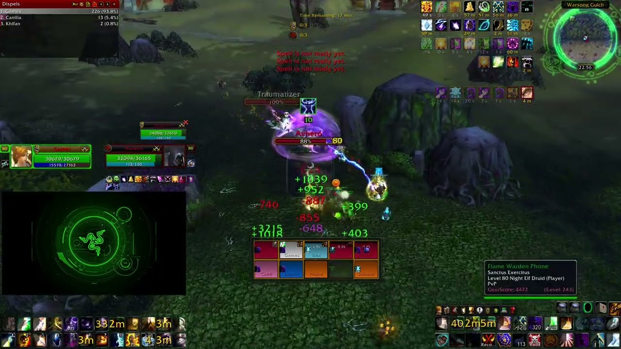 Sanctus Exercitus vs Horde Mix 10v10 WSG - Discipline Priest PoV! Warmane Icecrown 3.3.5