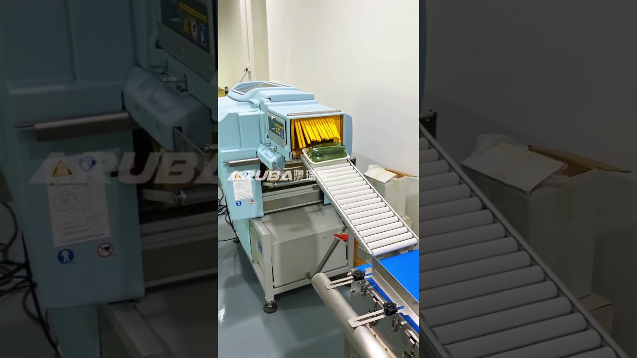 Fruit and vegetable stretch film packaging machine #arubapack #factory