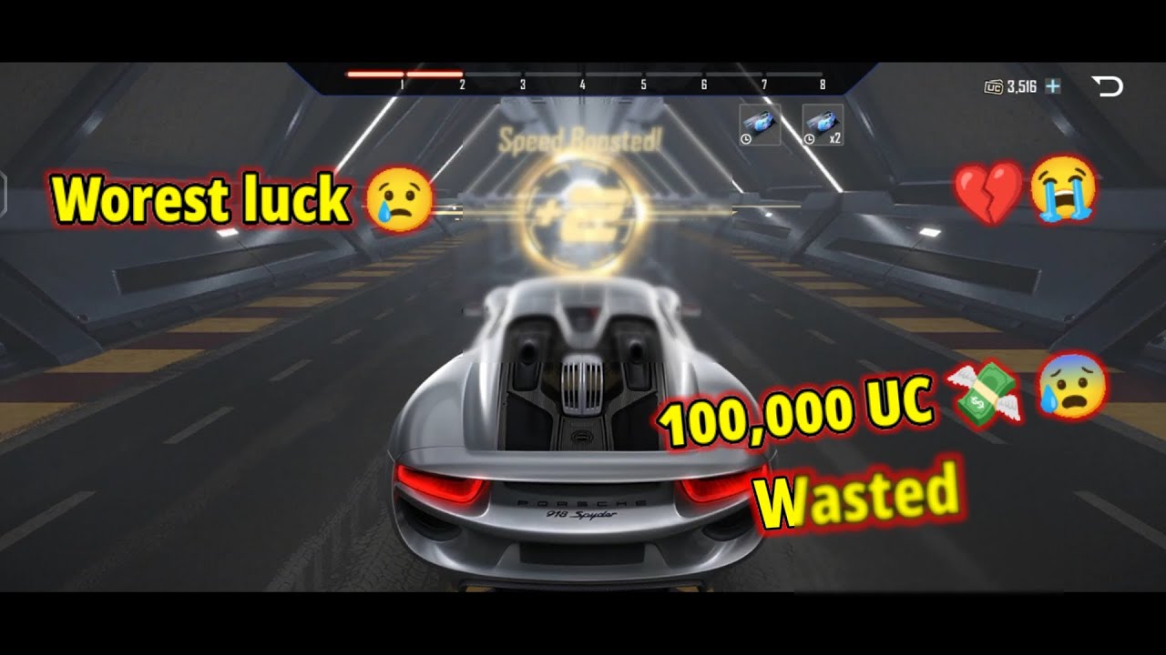 100,000 Uc Crate Opening Porche Cars 🥶 || Can we Get 5 cards in $100k Uc 🫨