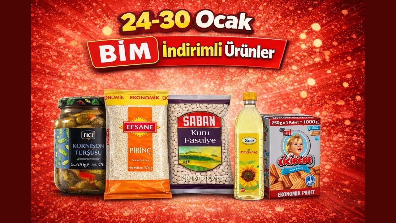 24-30 OCAK 2026 - BİM İNDİRİMLİ ÜRÜNLER | CİCİBEBE - SABAN - LUPPO - BİSCOLOTA |