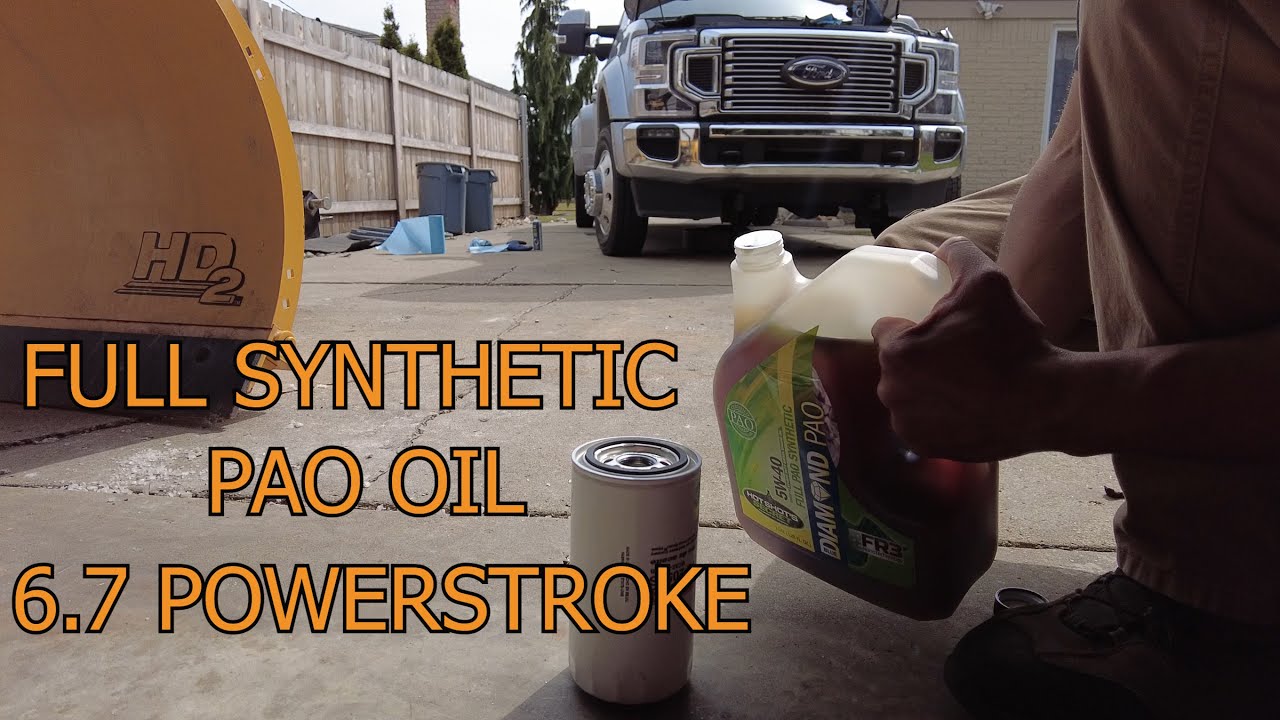 6.7 POWERSTROKE oil change is REALLY EASY!