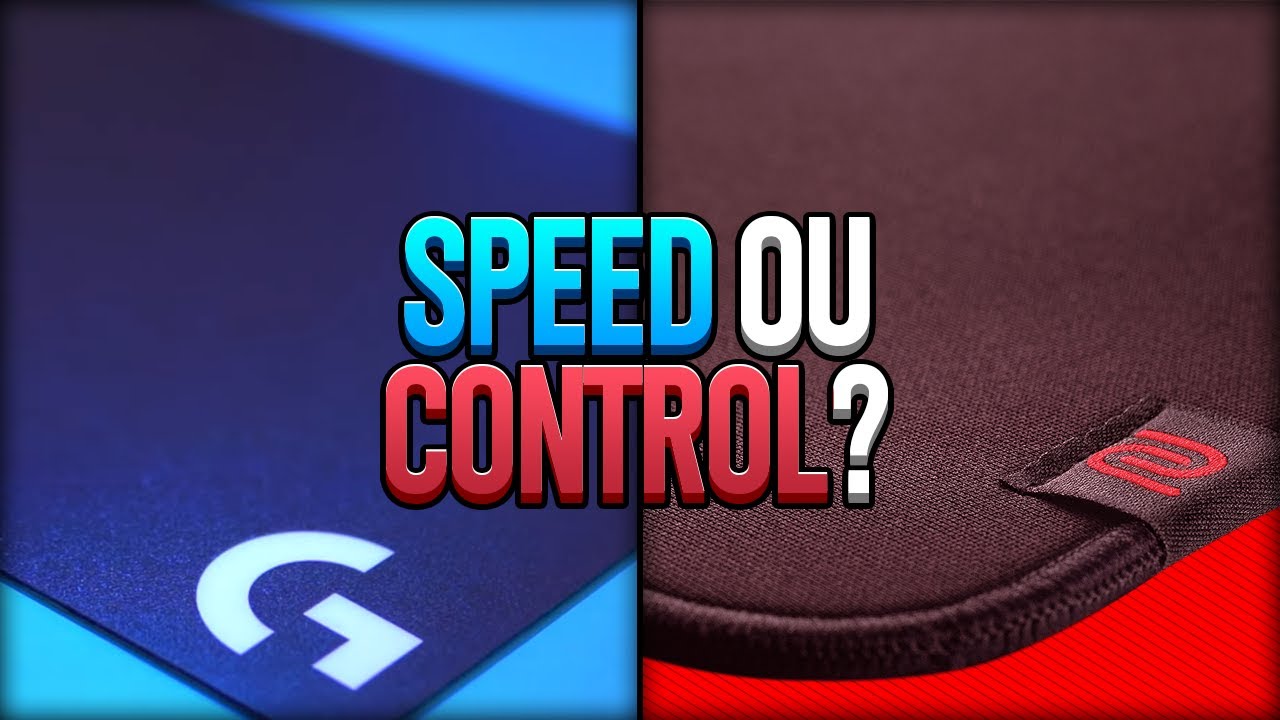 ⚠️MOUSEPAD SPEED ou CONTROL??🤔 SAIBA COMO ESCOLHER O MOUSEPAD IDEAL PARA VOCÊ!!