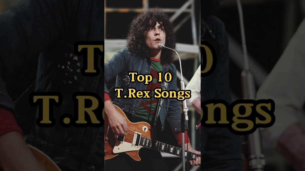 Top 10 T REX SONGS #trex #marcbolan #classicrock #glam #youtubeshorts #music