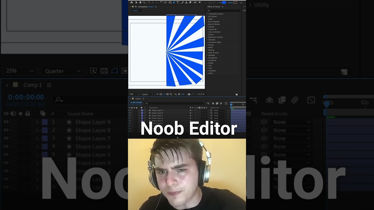 noob vs pro vs LEGEND motion designer