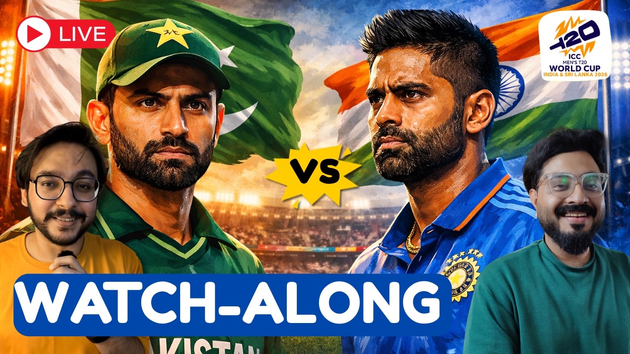 Pakistan vs. India - Watchalong!