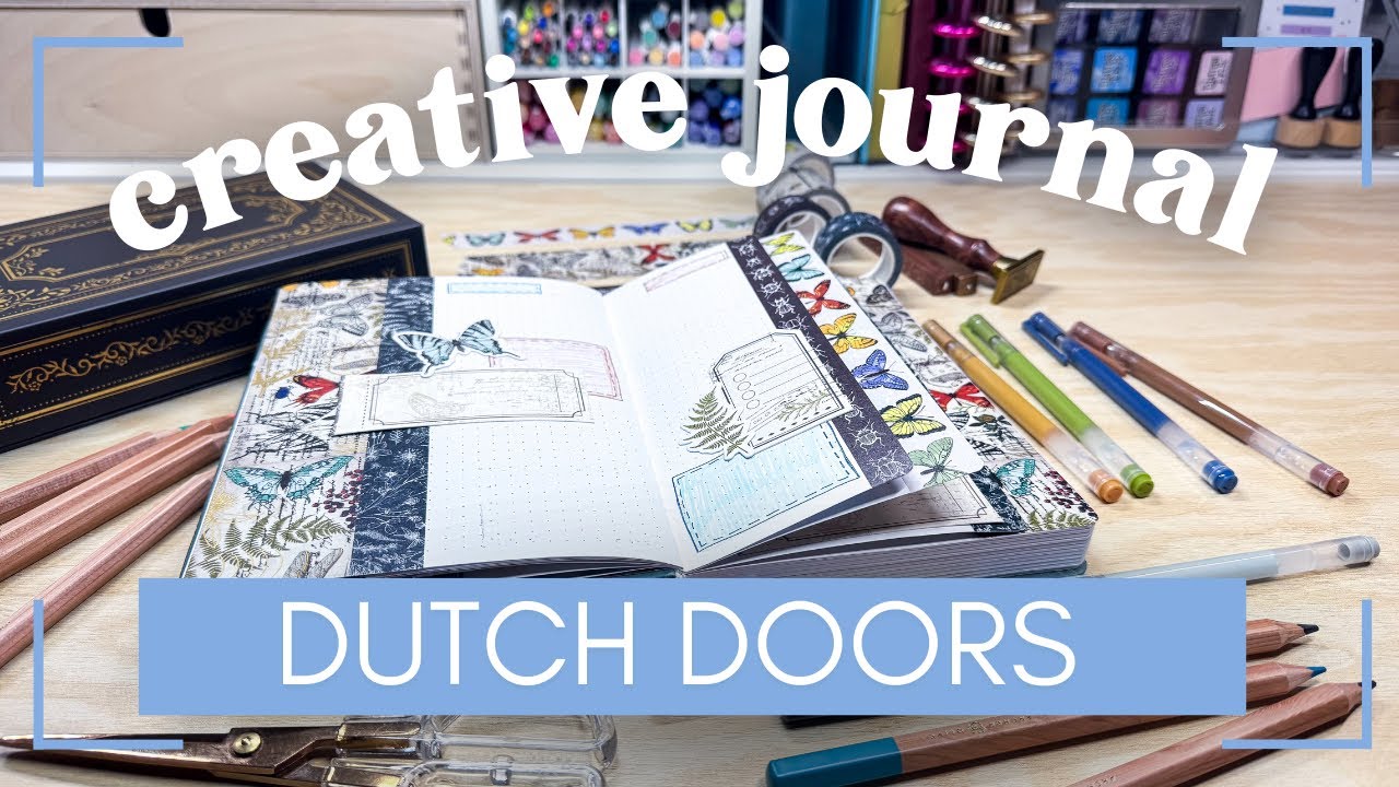 Creative Journal Setup April 2025 [Waterfall Dutch Doors]