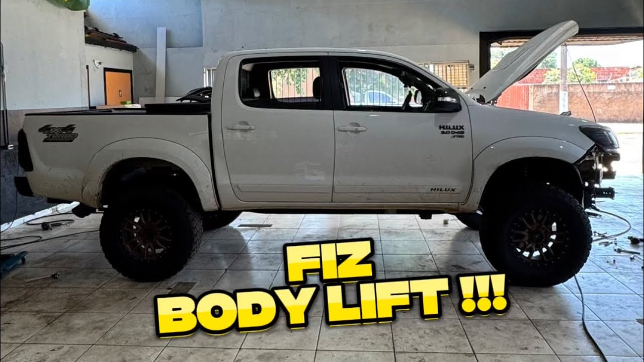 NAO RESISTI E FIZ BODY LIFT NA HILUX !!! 🚜🔥🚀