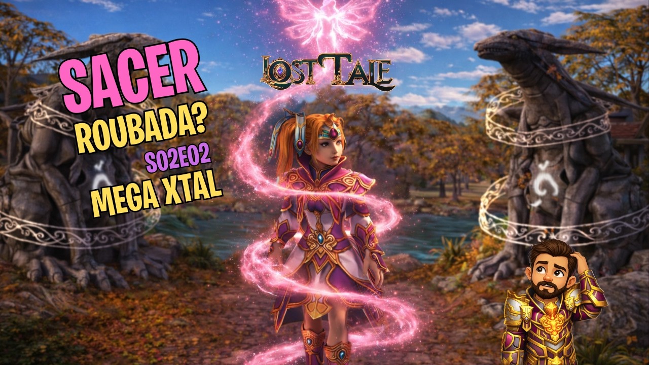 Se eu começasse hoje, faria Sacer ? MEGA XTAL 💜 Server LOST TALE S02E03 #pristontale #priston