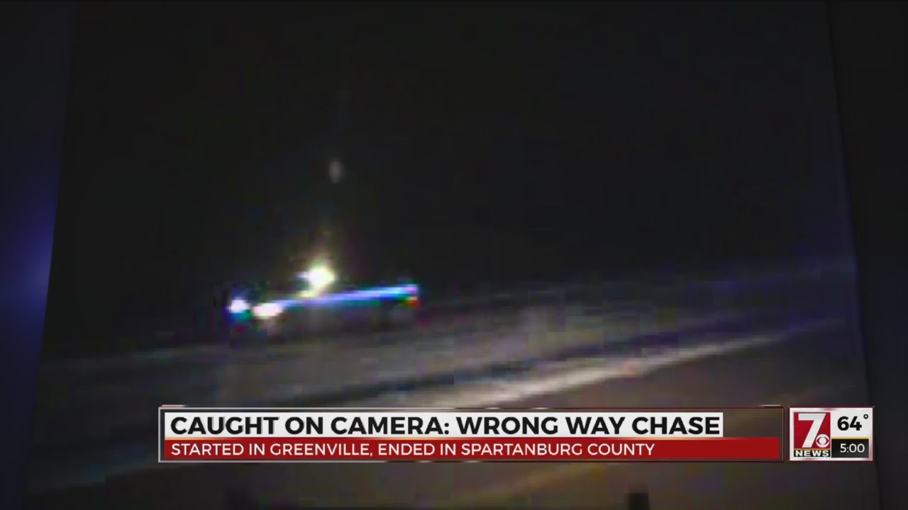 Video of wrong way chase on I-85