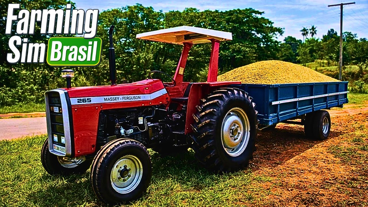 VENDENDO O TRIGO FARMING SIM BRASIL