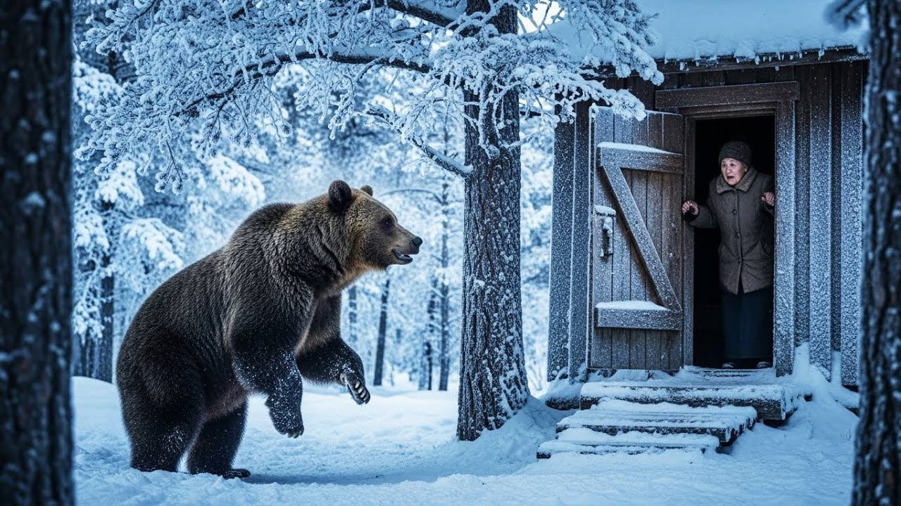 76-Year-Old Widow Hides In Deep Snow While A Siberian Bear Tracks Her  Severe Yakutia