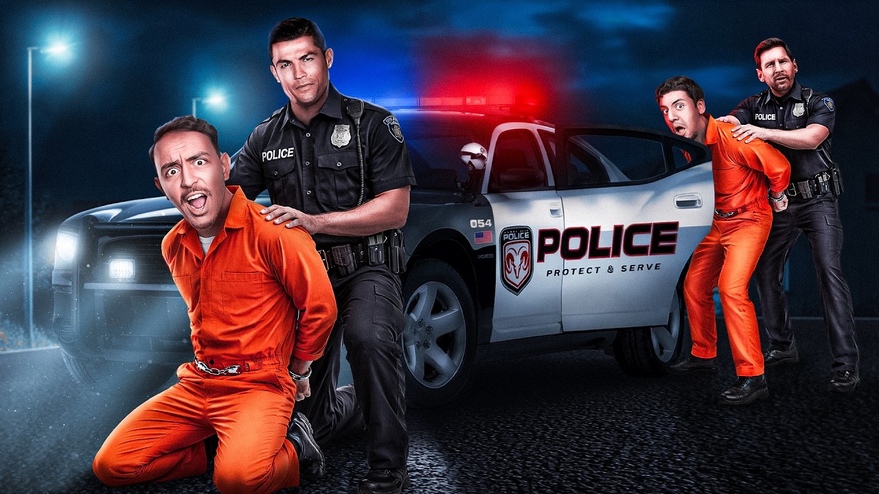 PRISON RONALDO Vs PRISON MESSI ... On S'EVADE !