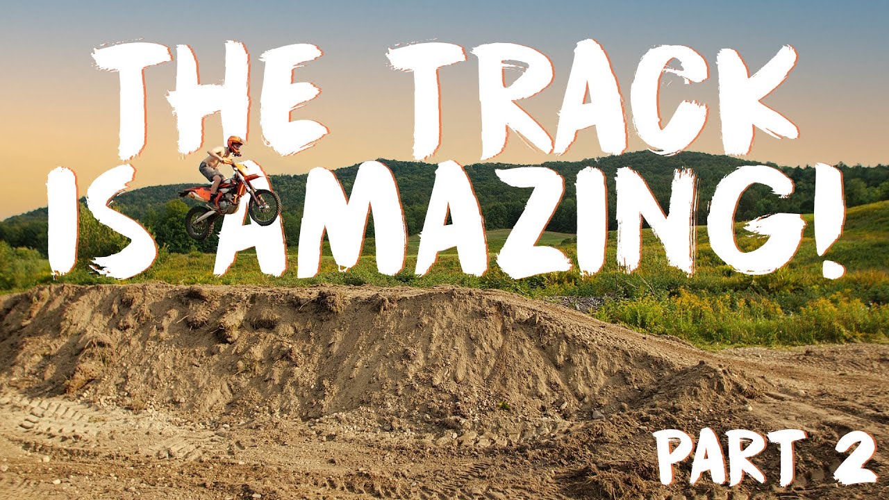 Building a New Backyard Motocross Track! Part 2
