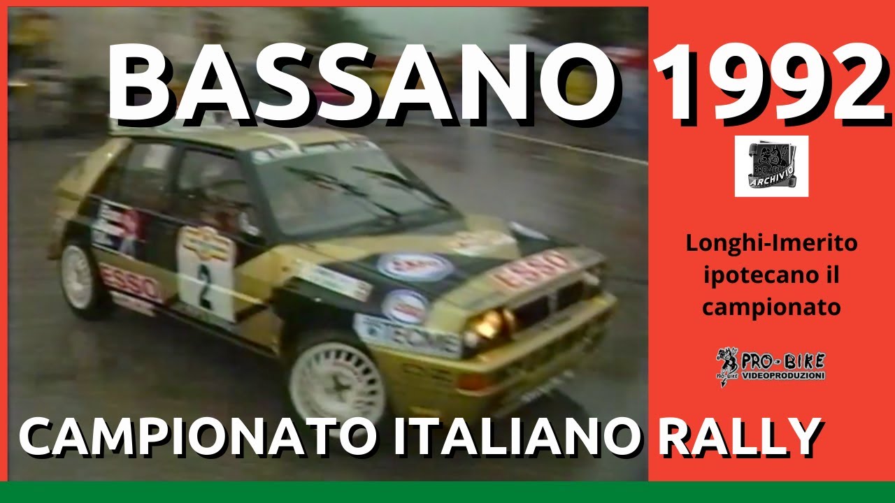 Rally di BASSANO 1992
